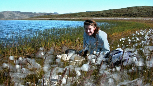 Culler at a Caribou Pond in Greenland