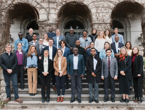 Salzburg Global Seminar "Better Preparedness for the Next Pandemic" group photo group photo