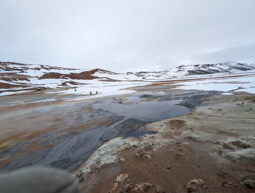 Image of heat vents in Iceland