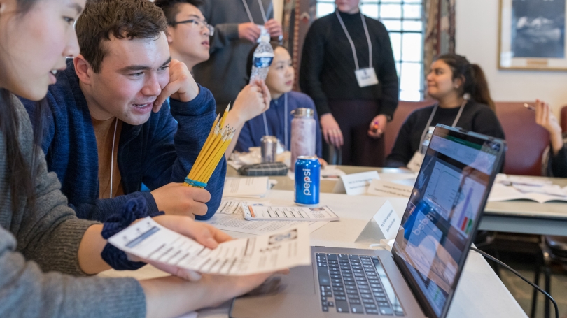 Great Issues Scholars take part in several simulations each year