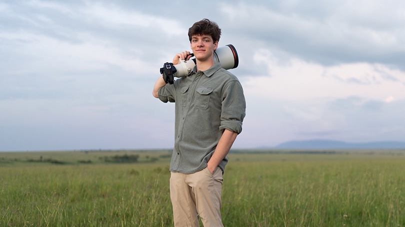 Ben Joel '27, The Dickey Center's Going Global Digital Storytelling Intern