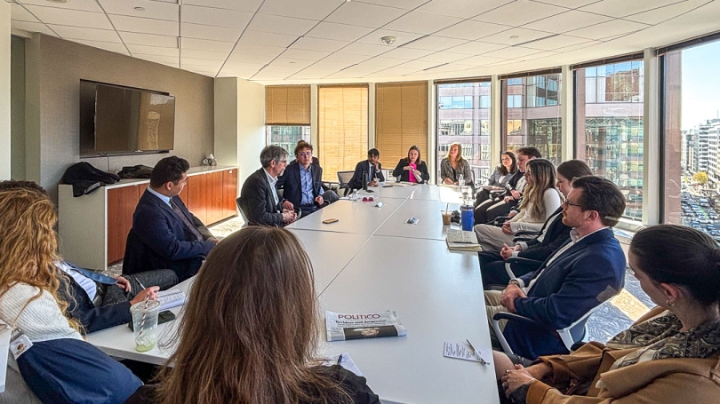 Shaping Future Leaders: War & Peace Fellows' Transformative D.C. Experience