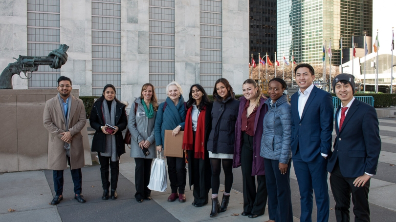 International Studies Minors visit NYC