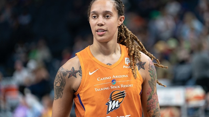 WNBA player Brittney Griner