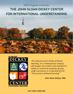 2020-21 Dickey Annual Report Cover