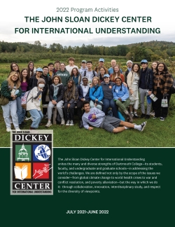 Dickey Center 2022 Annual Report Cover