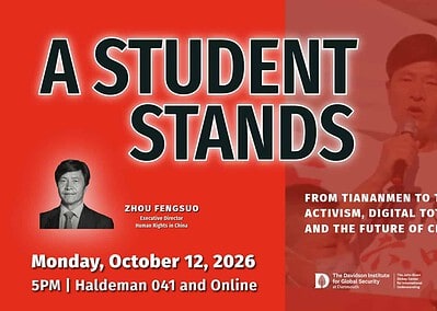 A Student Stands: From Tiananmen Square to Today